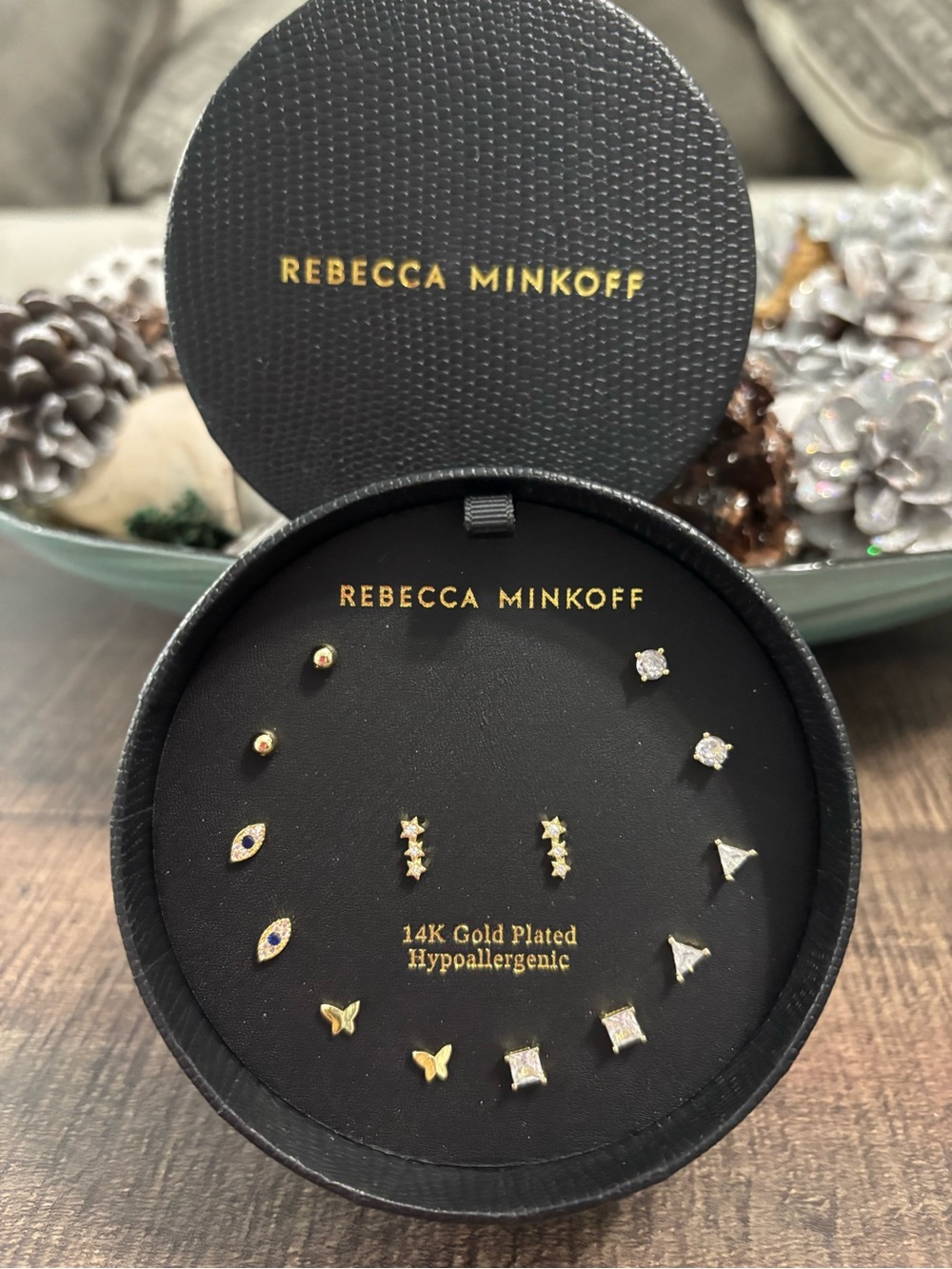 Rebecca Minkoff 7 Pair Stud Earring Set